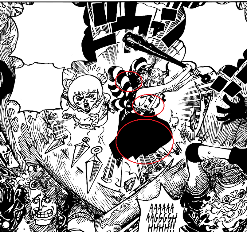 ¿Dónde se esconde Momonosuke en el capítulo 1005 de One Piece?  29